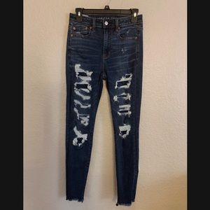 American Eagle super hi-rise jeggings
